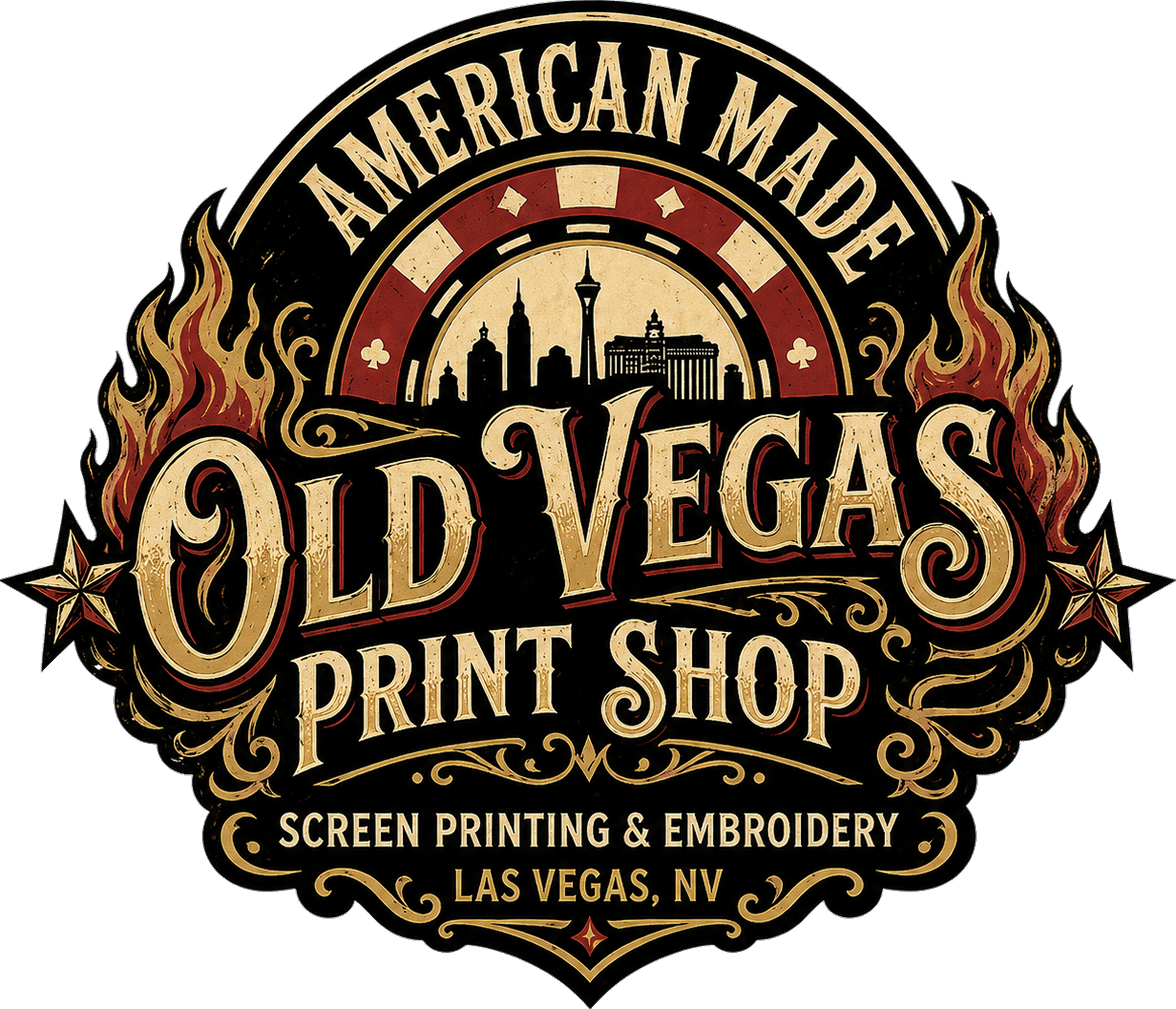 Old Vegas Print Shop — American Made, Las Vegas NV