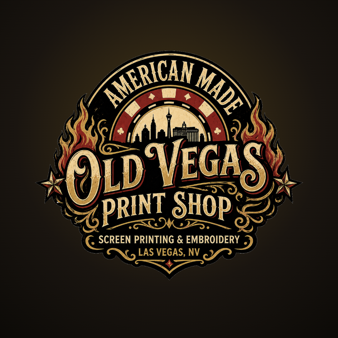 Old Vegas Print Shop emblem